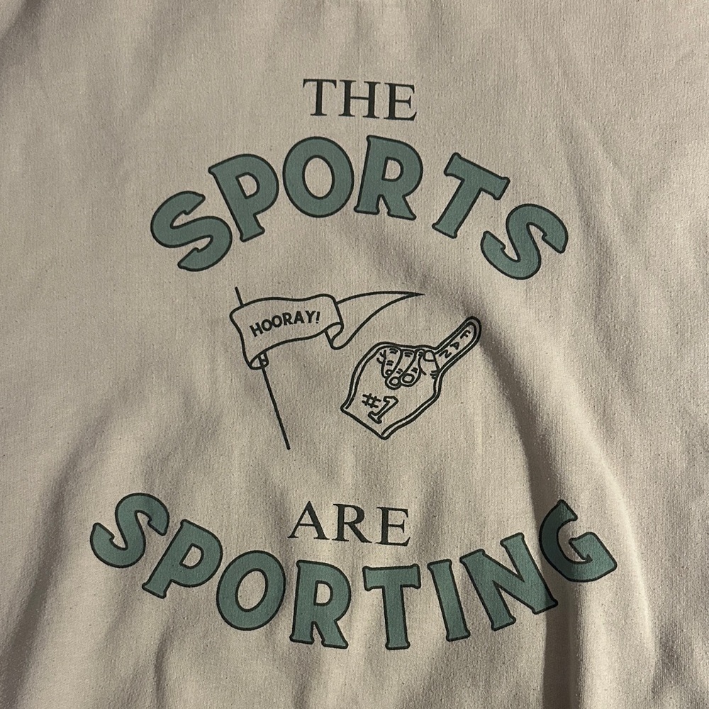 The sports are Sporting crewneck - Picture 3 of 5